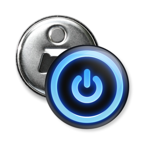Магнит-открывашка 'Power Button'
