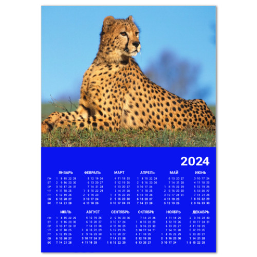Календарь Леопард