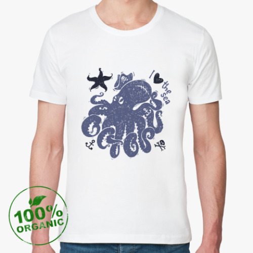 Футболка из органик-хлопка octopus