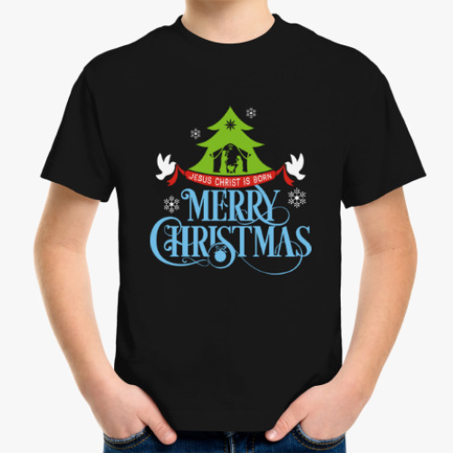 Детская футболка Рождество