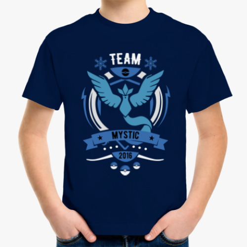 Детская футболка Team mystic