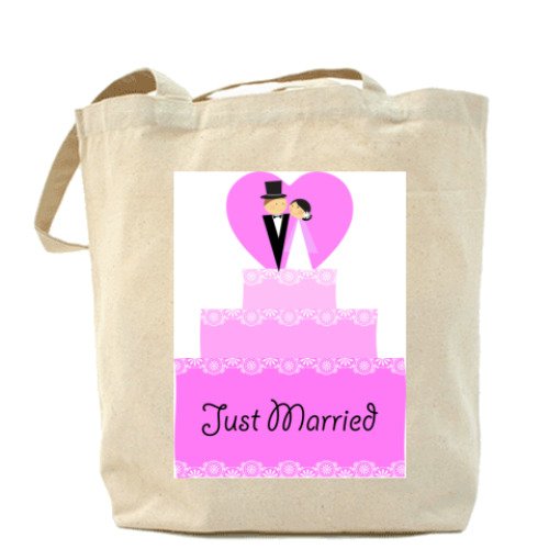 Сумка шоппер Just Married