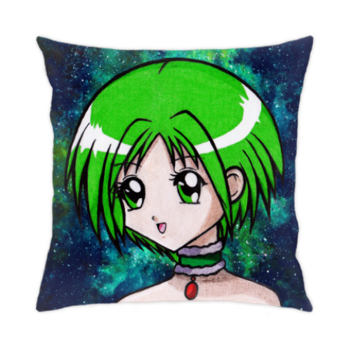 Подушка Space Anime Girl