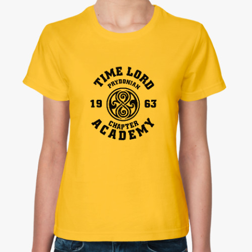 Женская футболка Gallifrey Academy