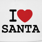 Новогодний принт I Love Santa