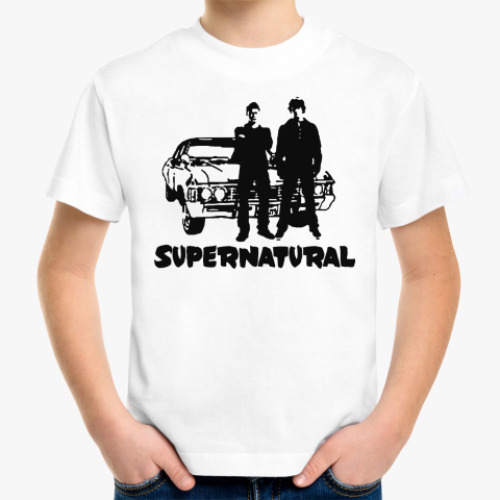 Детская футболка Supernatural Impala
