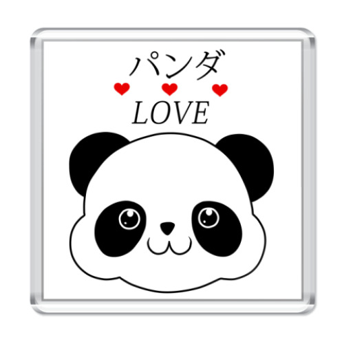 Магнит  'Panda Love'