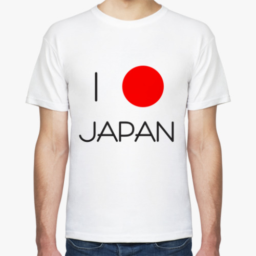 Футболка I LOVE JAPAN