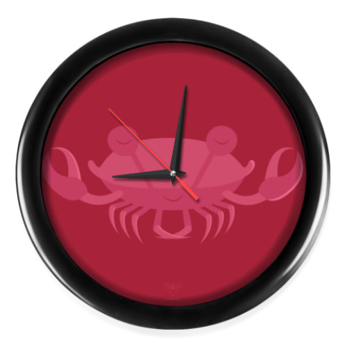 Настенные часы Animal Zen: C is for Crab