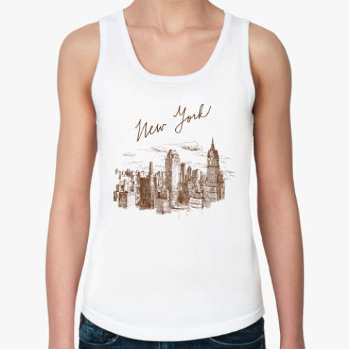 Женская майка New York