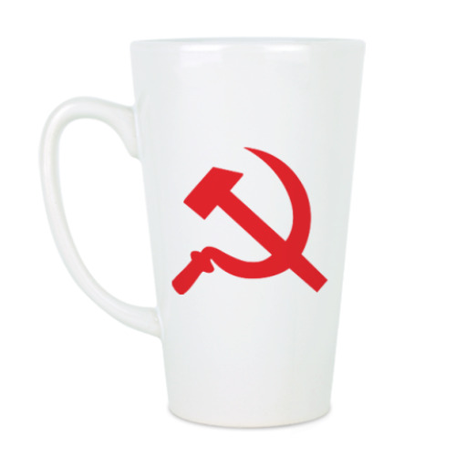 Чашка Латте Серп и молот - СССР