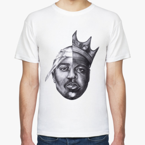 Футболка Tupac Shakur The Notorious B.I.G Hip-Hop Rap