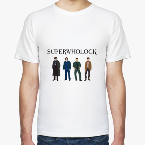 Футболка Шерлок(Sherlock),Superwholock