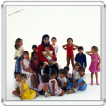 Michael and children