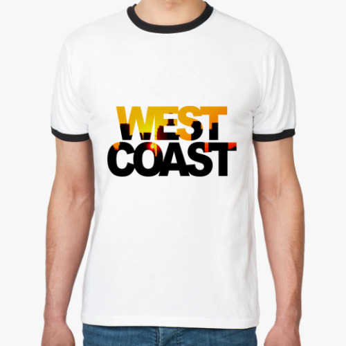 Футболка Ringer-T West Coast