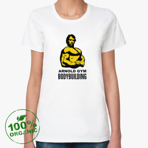 Женская футболка из органик-хлопка Arnold - Bodybuilding