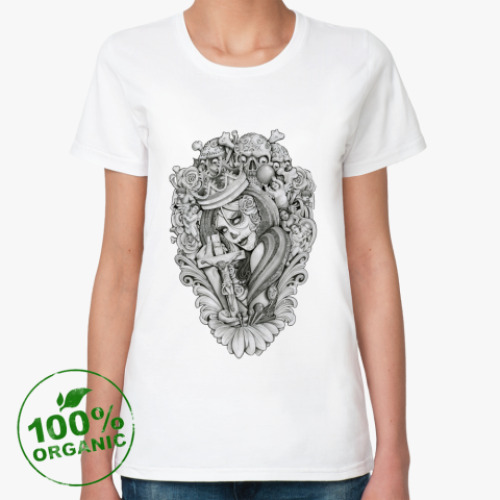 Женская футболка из органик-хлопка Mouses Crown