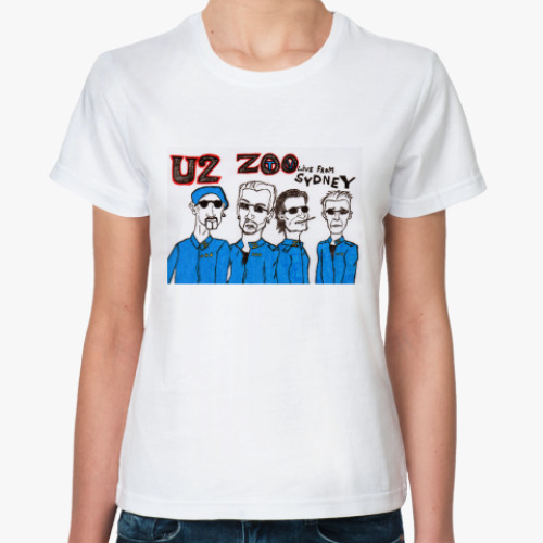 Классическая футболка U2