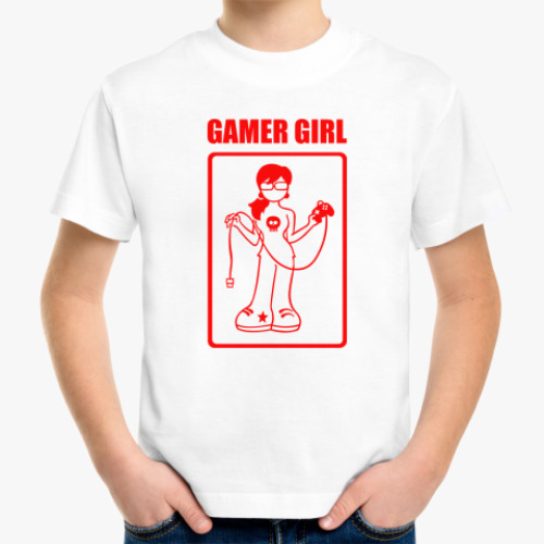 Детская футболка Gamer Girl