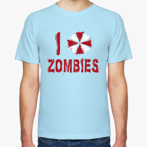 Футболка I Love Zombies