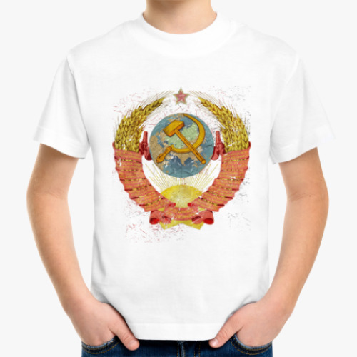 Детская футболка герб СССР