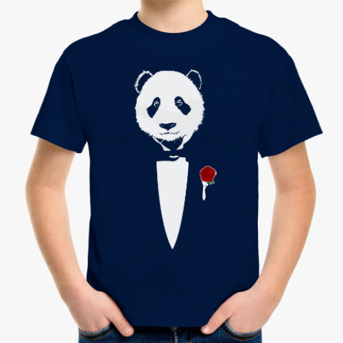 Детская футболка Panda Godfather