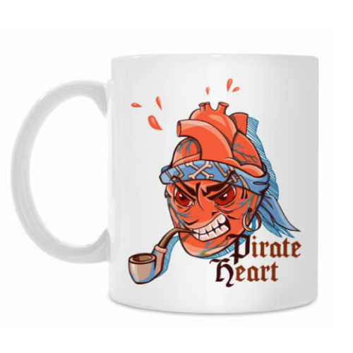 Кружка 'Сердце пирата'