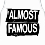 Надпись ALMOST FAMOUS