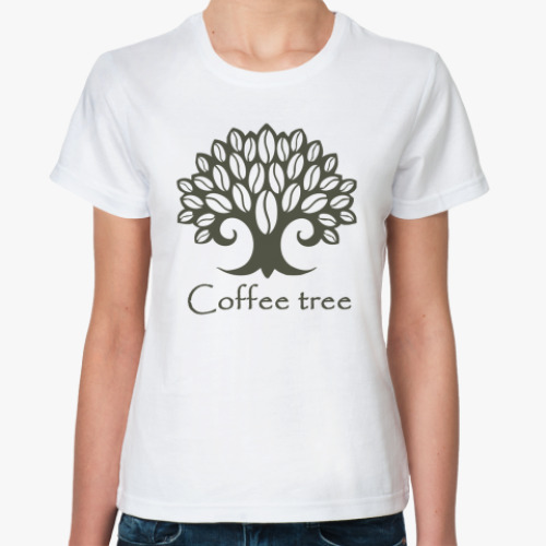 Классическая футболка Кофейное дерево