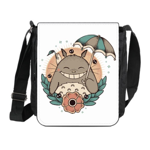 Сумка на плечо (мини-планшет) Smile Totoro