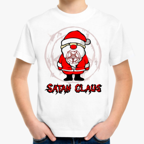 Детская футболка Satan Claus