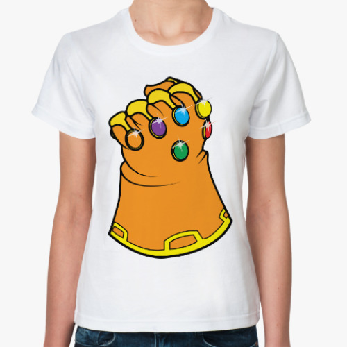 Классическая футболка Перчатка Бесконечности