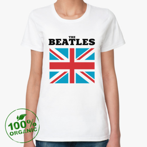 Женская футболка из органик-хлопка The Beatles
