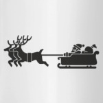 Санта и олени