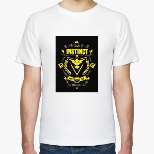 Футболка Pokemon GO/Покемон ГО/team instinct