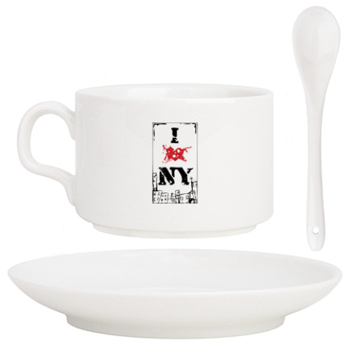 Кофейный набор I Love NY