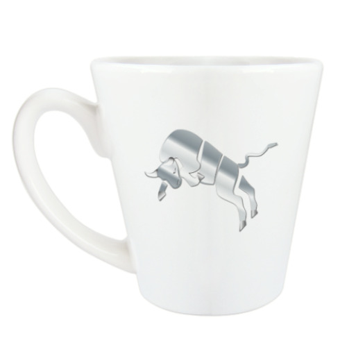 Чашка Латте Metal bull