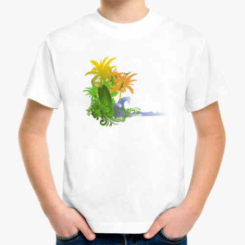 Детская футболка  Beach