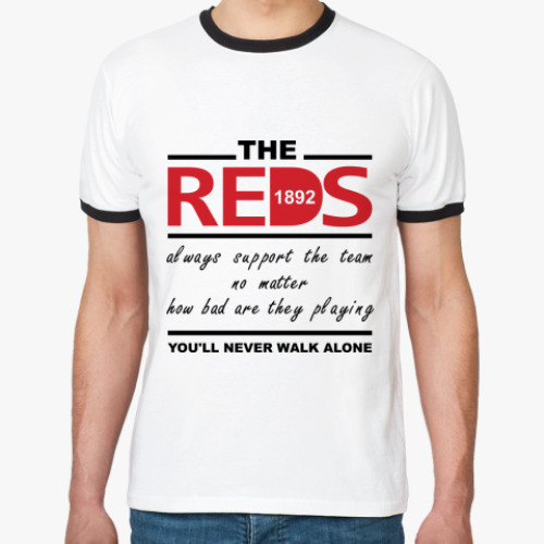 Футболка Ringer-T The Reds