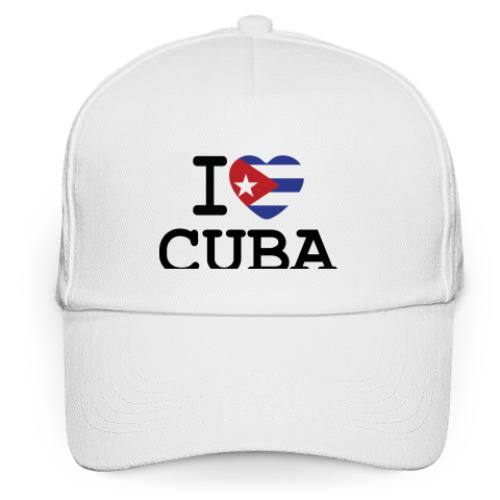 Кепка бейсболка I Love Cuba