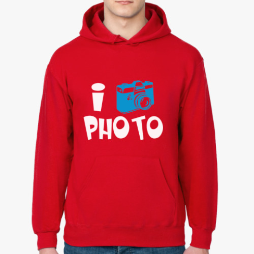 Толстовка худи I like photo!
