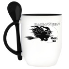 Кружка с ложкой