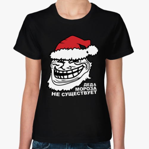 Женская футболка  'Дед-тролоз'