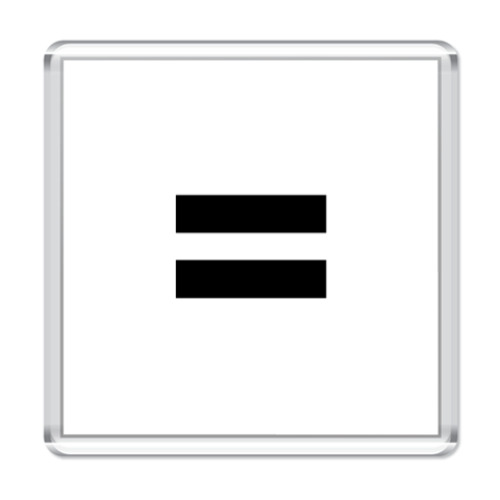 Магнит Знак равенства