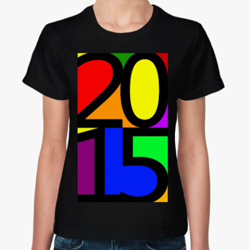 Женская футболка 2015