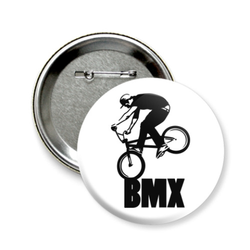 Значок 58мм BMX