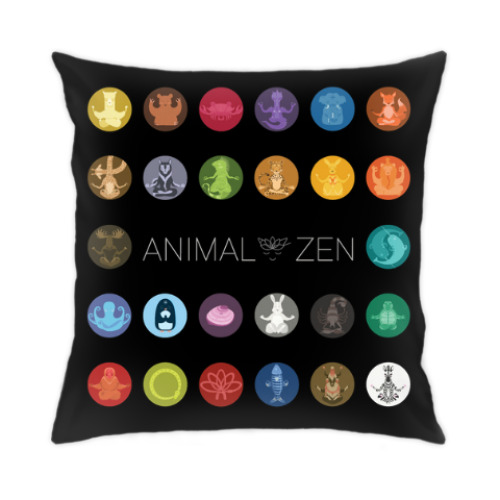 Подушка A to Z: Animal Zen