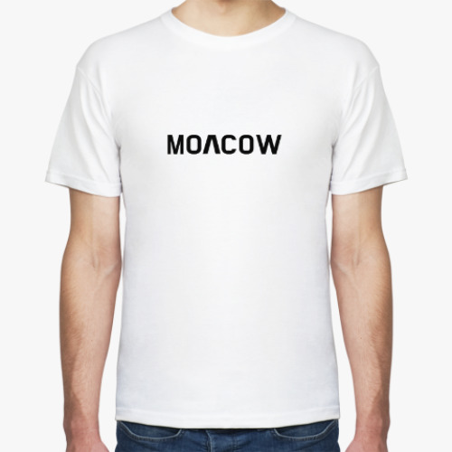 Футболка MOSCOW с корейским символом