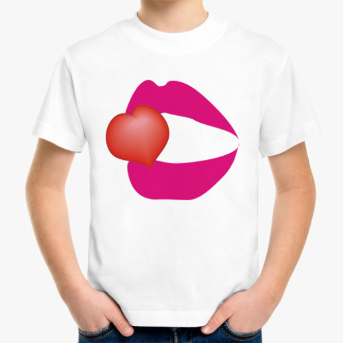 Детская футболка Сердцеедка