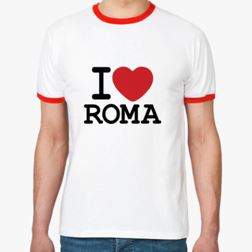 Футболка Ringer-T I Love Roma
